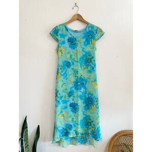 90s Y2K Daisy Midi Dress